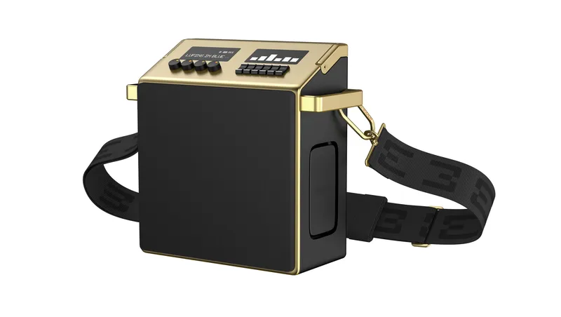 Mondo Bluetooth Speaker Medium Brass/Black - 8071443