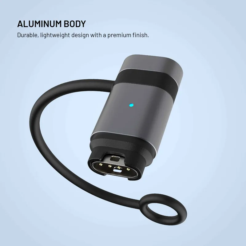 FIXED USB-C Charging Adapter for Garmin Smartwatch Black - 8019207