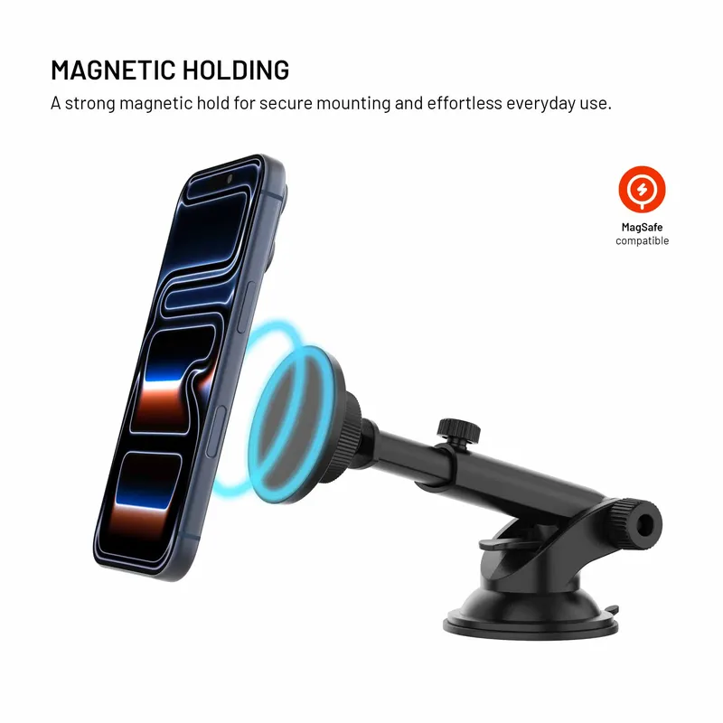 FIXED MagCircle XL Windshield Car Mount Black - 8019219