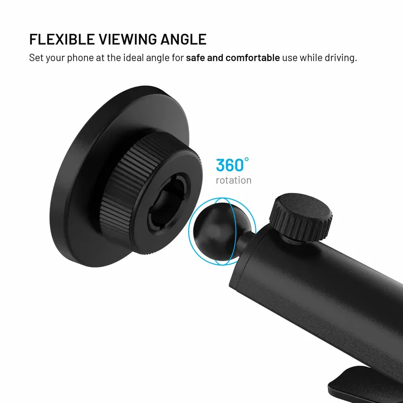 FIXED MagCircle XL Windshield Car Mount Black - 8019219