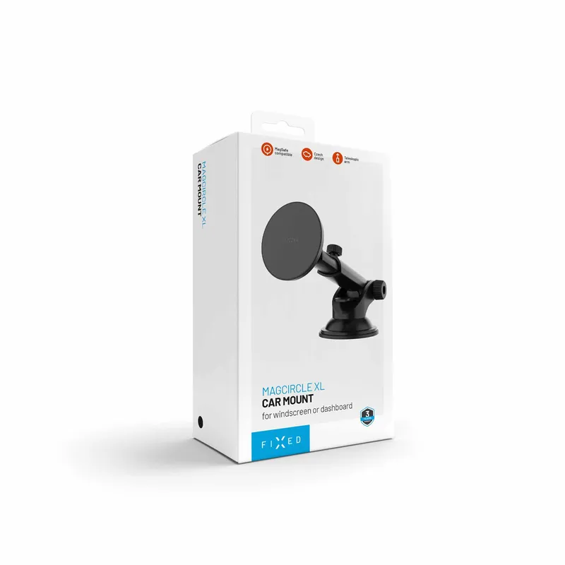 FIXED MagCircle XL Windshield Car Mount Black - 8019219