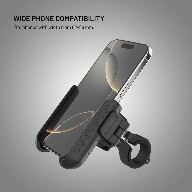 FIXED Bikee Anti-Shock Mount with Smart Lock Black - 8019208