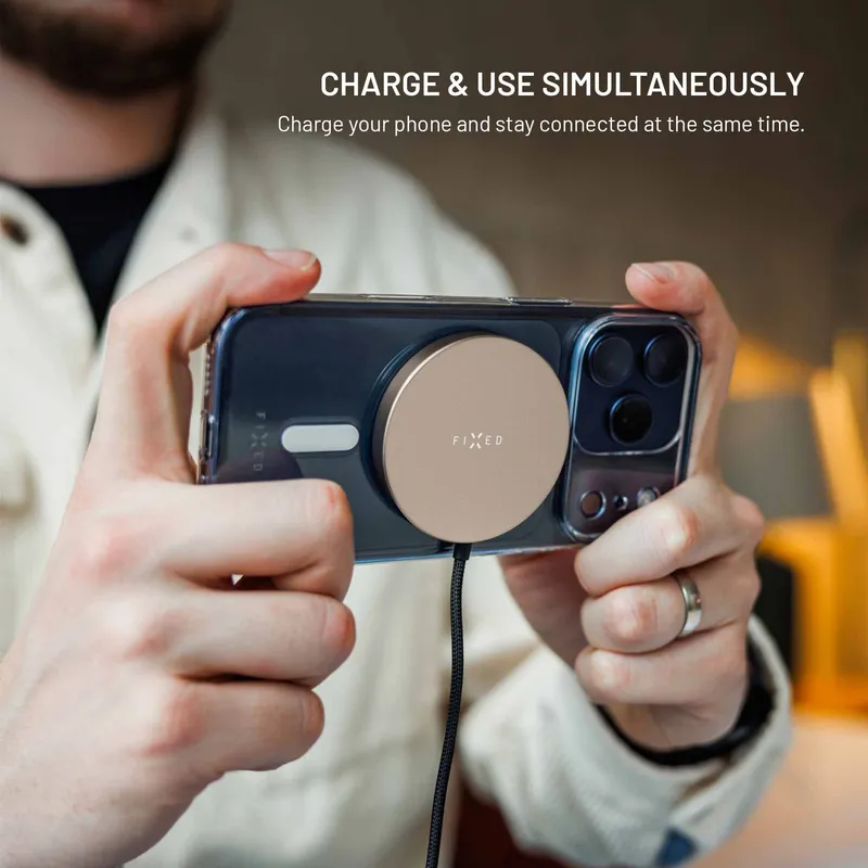 FIXED MagPad Slim Qi2.2 25W Wireless Charger Titan - 8019268