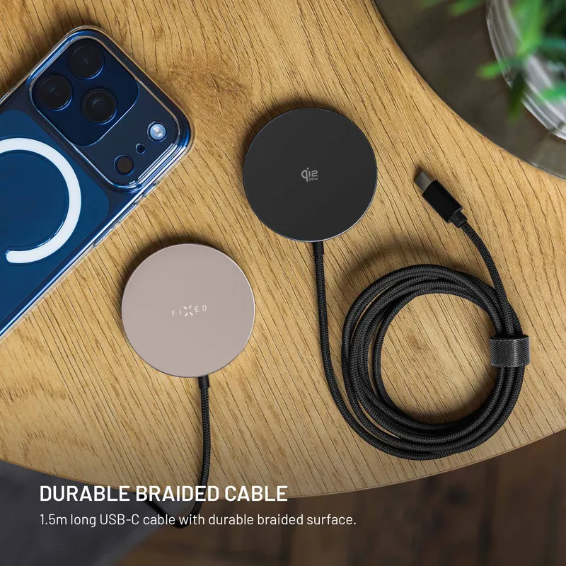 FIXED MagPad Slim Qi2.2 25W Wireless Charger Titan - 8019268