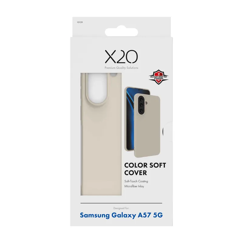 X2O Color Soft Cover Samsung Galaxy A57 5G Beige - 3410129