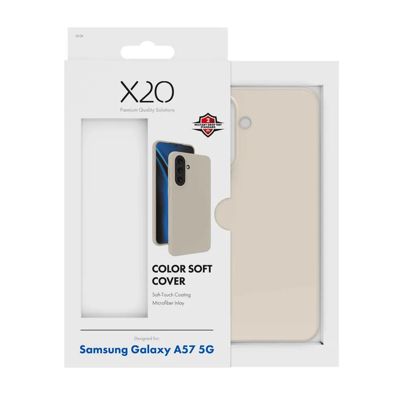 X2O Color Soft Cover Samsung Galaxy A57 5G Beige - 3410129
