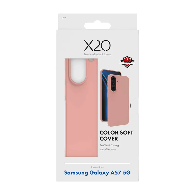X2O Color Soft Cover Samsung Galaxy A57 5G Peach - 3410130