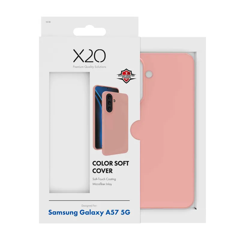 X2O Color Soft Cover Samsung Galaxy A57 5G Peach - 3410130