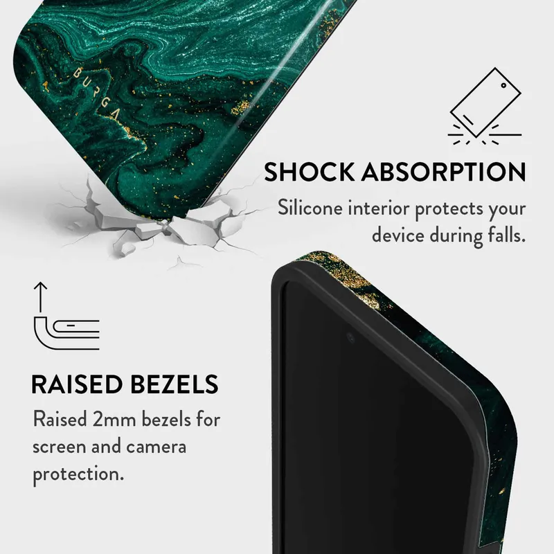 Burga Emerald Pool - Apple iPhone 17e/16e Tough MagSafe Case - 4123232