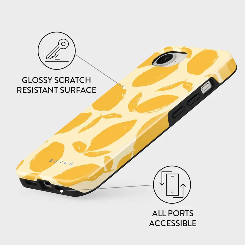 Burga Lemon Tart - Apple iPhone 17e/16e Tough MagSafe Case - 4123402