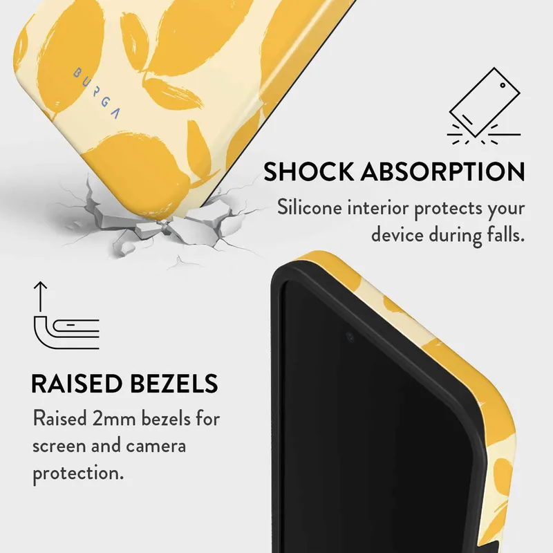 Burga Lemon Tart - Apple iPhone 17e/16e Tough MagSafe Case - 4123402