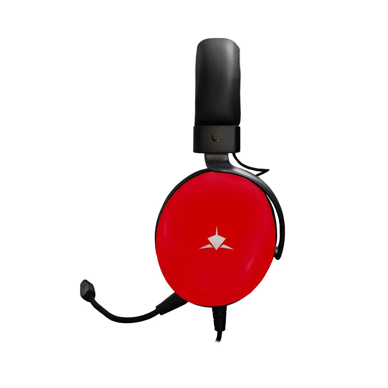 White Shark ELEPHANT Over-Ear Gaming Headset Red/Black - 9450803