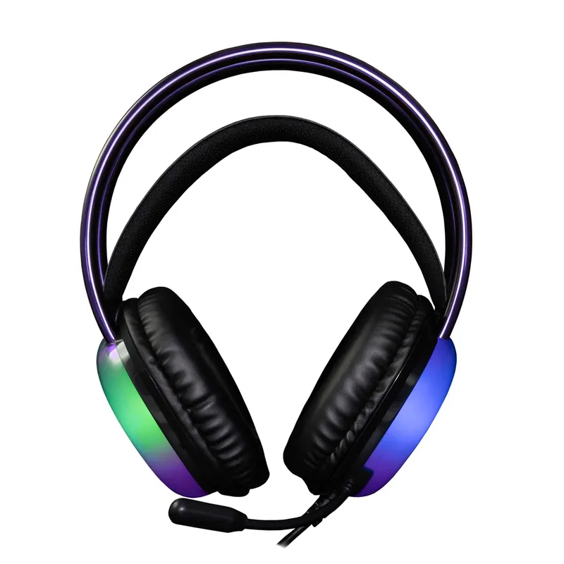 White Shark PEACOCK-2 Over-Ear RGB Gaming Headset Black - 9450743