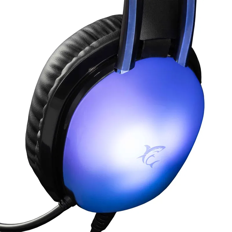 White Shark PEACOCK-2 Over-Ear RGB Gaming Headset Black - 9450743
