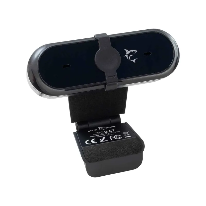 White Shark BAT Full HD USB Webcam Black - 9450682