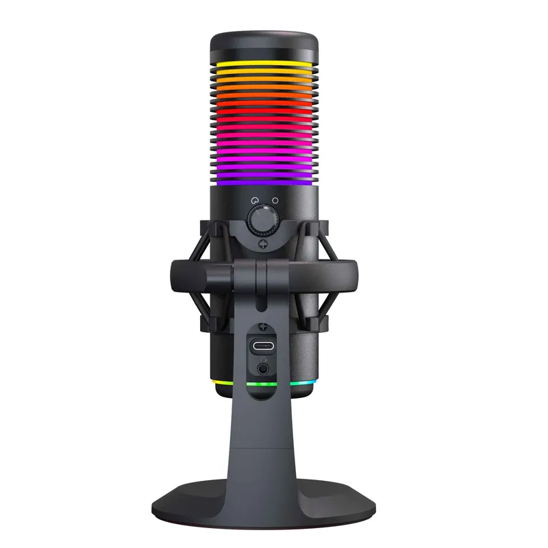 White Shark EKTARA RGB USB Microphone Black - 9450966