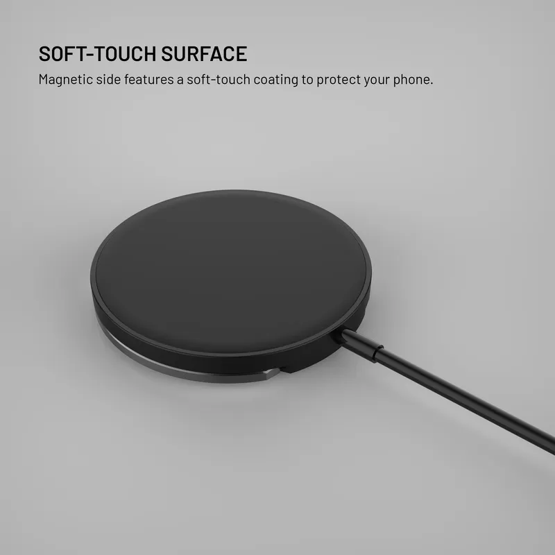 FIXED MagPad 15W Wireless Charging Pad/Stand Black - 8015727