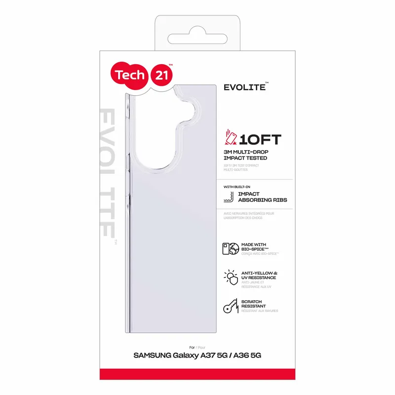 Tech21 Evo Lite Samsung Galaxy A37/A36 5G Clear - 5961008