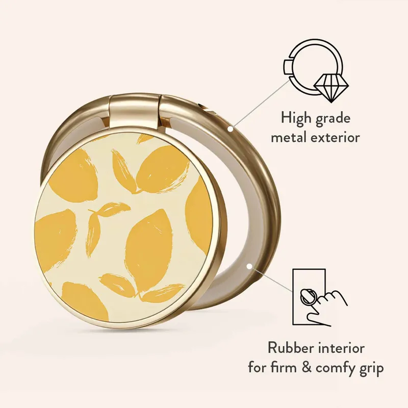 Burga Lemon Tart - Universal Ring Holder Gold - 2923876