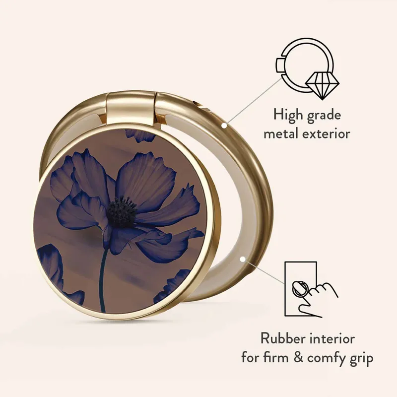 Burga Velvet Night - Universal Ring Holder Gold - 2885104