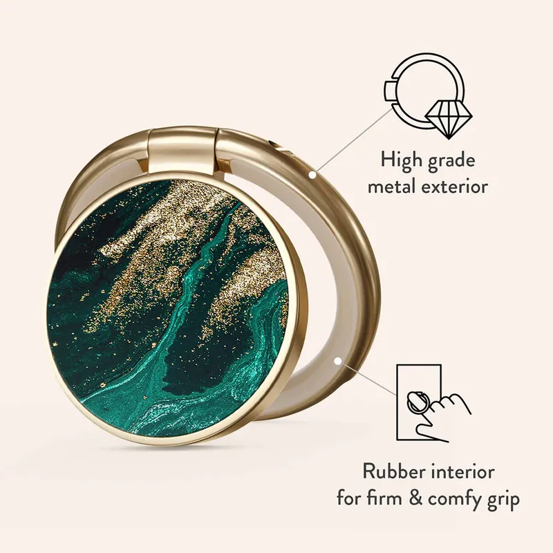 Burga Emerald Pool - Universal Ring Holder Gold - 2177709