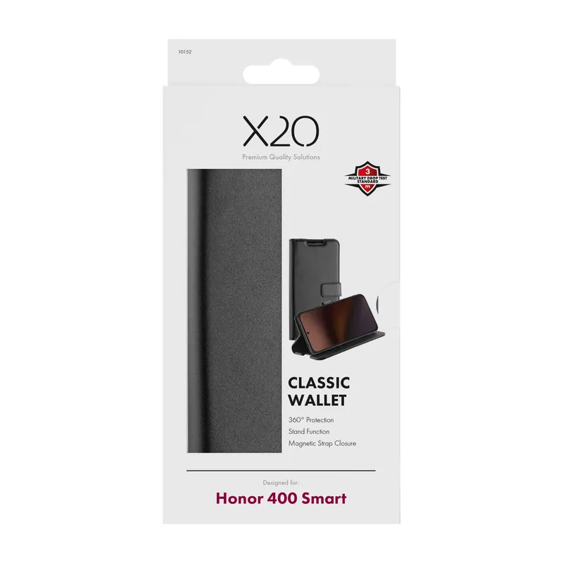 X2O Classic Wallet Honor 400 Smart Black - 3410152