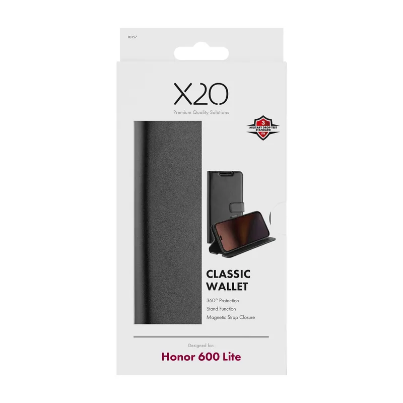 X2O Classic Wallet Honor 600 Lite Black - 3410157