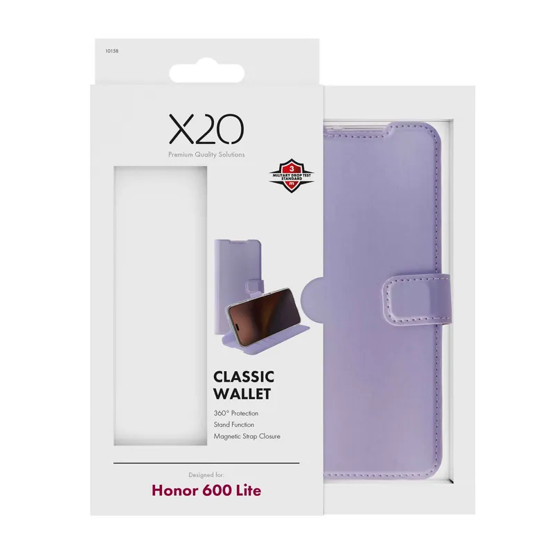 X2O Classic Wallet Honor 600 Lite Lavender - 3410158