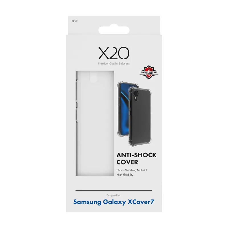 X2O Anti-Shock Cover Samsung Galaxy XCover 7 Clear - 3410160