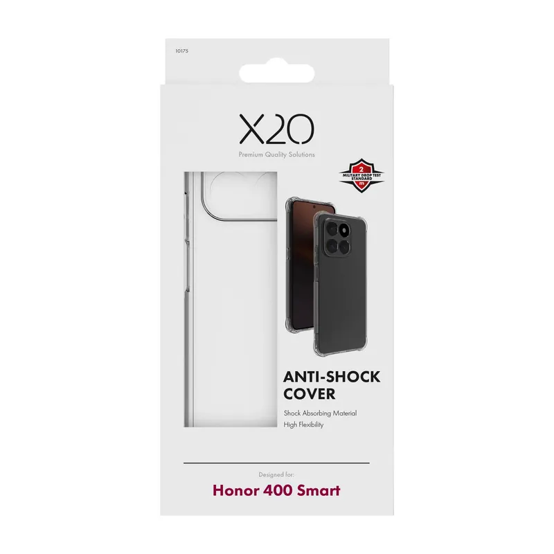 X2O Anti-Shock Cover Honor 400 Smart Clear - 3410175