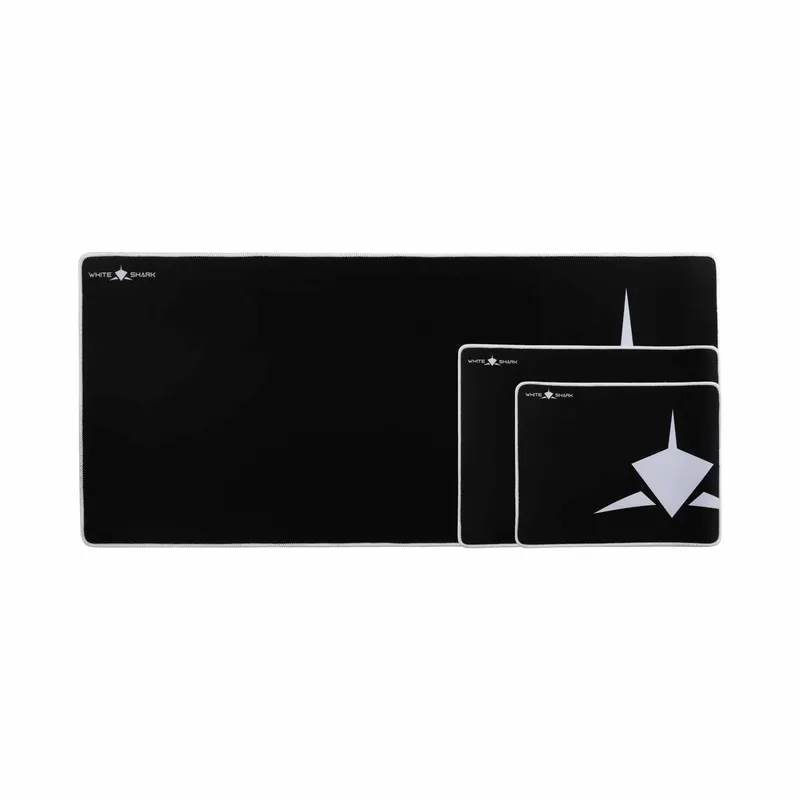 White Shark SHARK XL Gaming Mousepad 800x350mm Black/White - 2053977