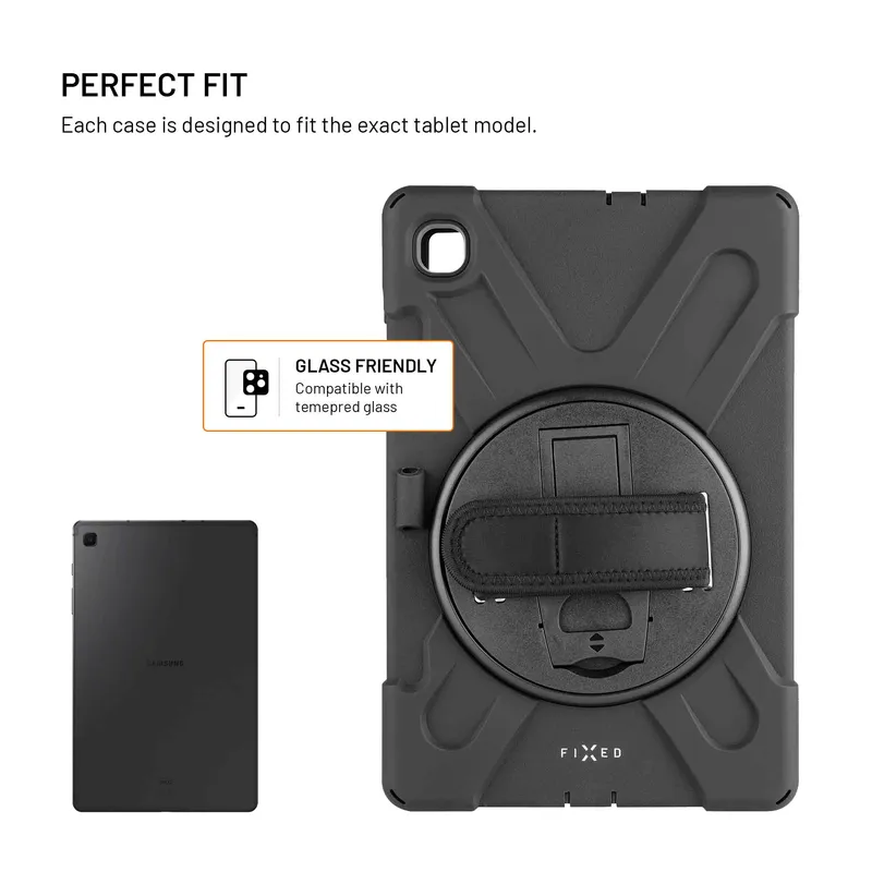 FIXED Rugged Tablet Case Samsung Galaxy Tab S6 Lite Black - 8018507
