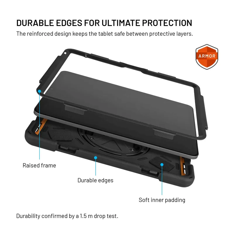 FIXED Rugged Tablet Case Samsung Galaxy Tab A11+ Black - 8019096