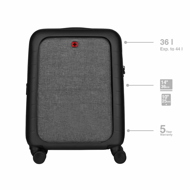 Wenger Syntry Carry-On Luggage 55cm Black - 2907760