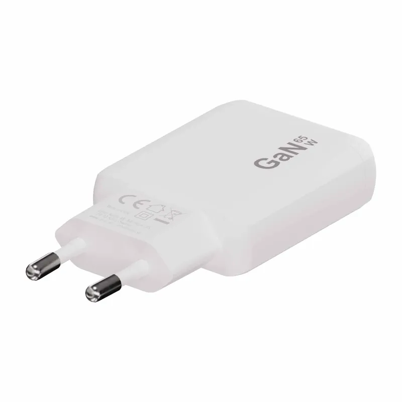 X2O 65W Dual SLIM Home Charger SET USB-C/C GaN 1.5m White - 3401057
