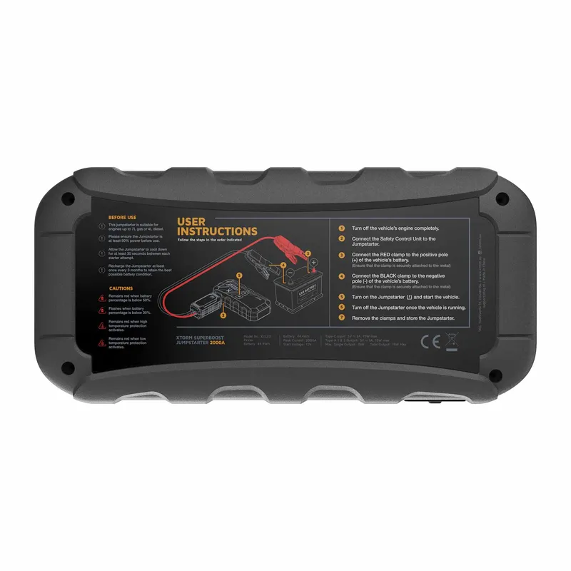 Xtorm Jumpstarter 2000A black - 9510313