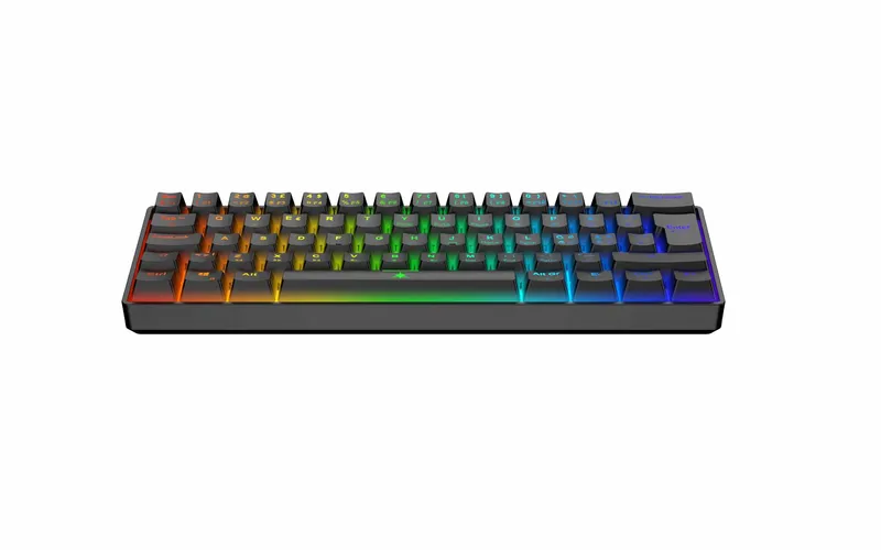 White Shark SHINOBI-2 Wired Mechanical Gaming Keyboard 60% Black - 9590075
