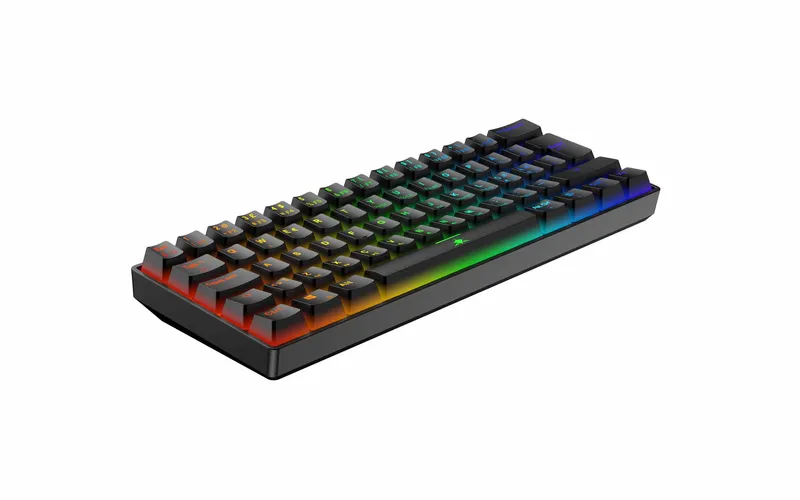 White Shark SHINOBI-2 Wired Mechanical Gaming Keyboard 60% Black - 9590075
