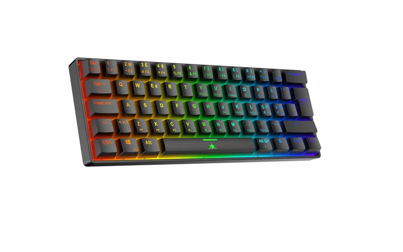 White Shark SHINOBI-2 Wired Mechanical Gaming Keyboard 60% Black - 9590075
