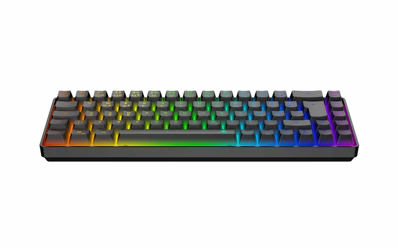 White Shark RONIN Wired Membrane Gaming Keyboard 65% Black - 9590077