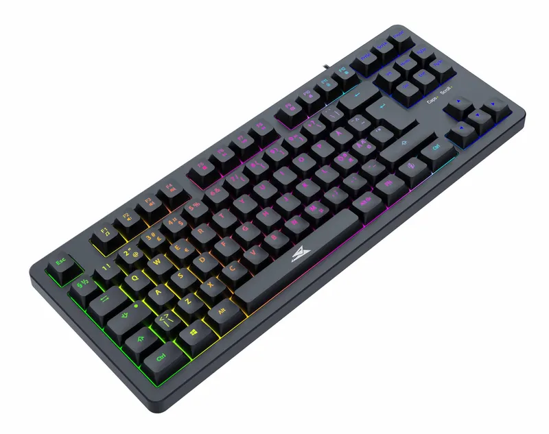 Baracuda KRILL Wired Membrane Gaming Keyboard TKL Black - 9590082