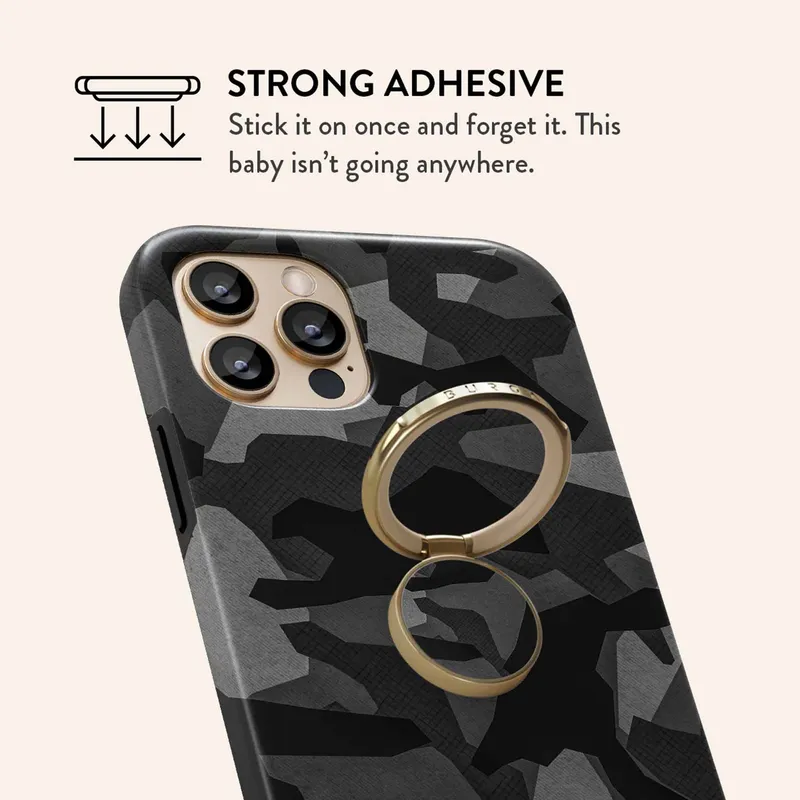 Burga Night Black Camo - Universal Ring Holder Gold - 2809800