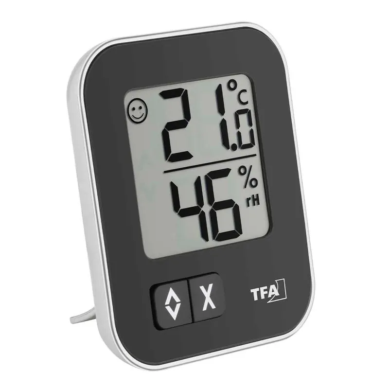 TFA Digital Thermo-Hygrometer MOXX Black - 1602292