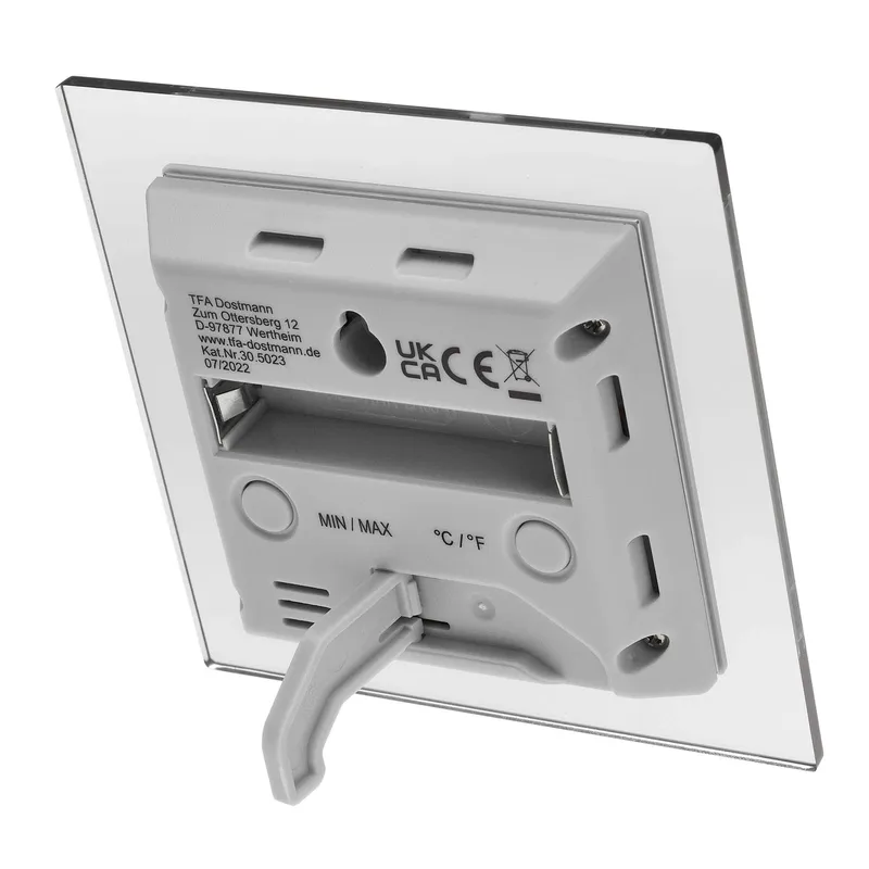 TFA Digital Indoor Thermo-Hygrometer Silver - 1602088
