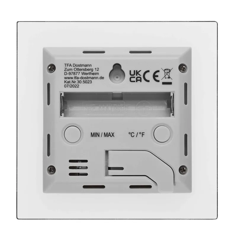 TFA Digital Indoor Thermo-Hygrometer Silver - 1602088