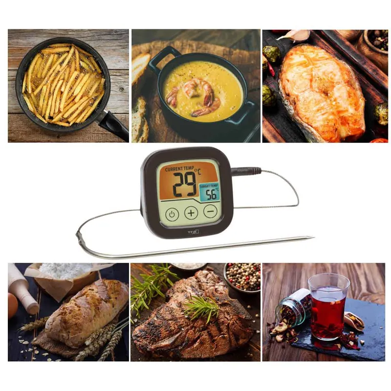 TFA Digital BBQ Meat Thermometer Black - 1603013