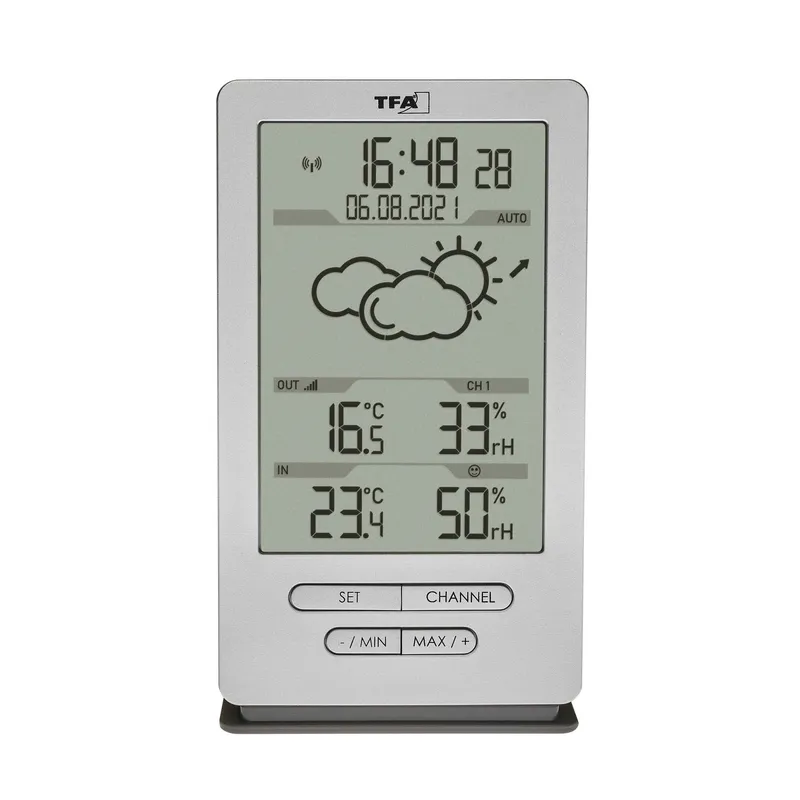 TFA Wireless Weather Station XENA Silver - 1603730
