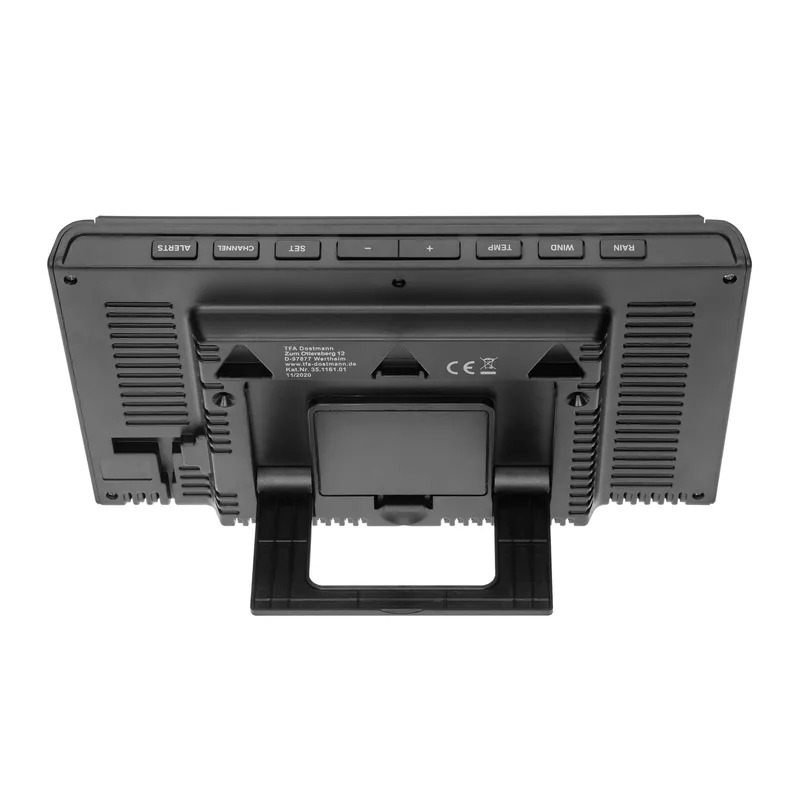 TFA Wireless Weather Station WEATHER PRO Wind And Rain Gauge Black - 1603723