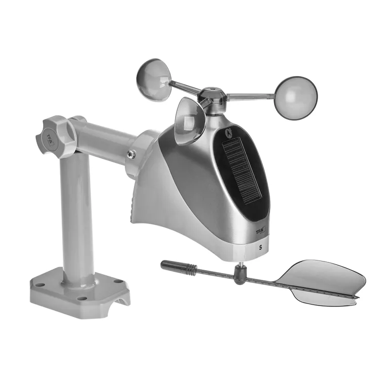 TFA Wireless Weather Station WEATHER PRO Wind And Rain Gauge Black - 1603723