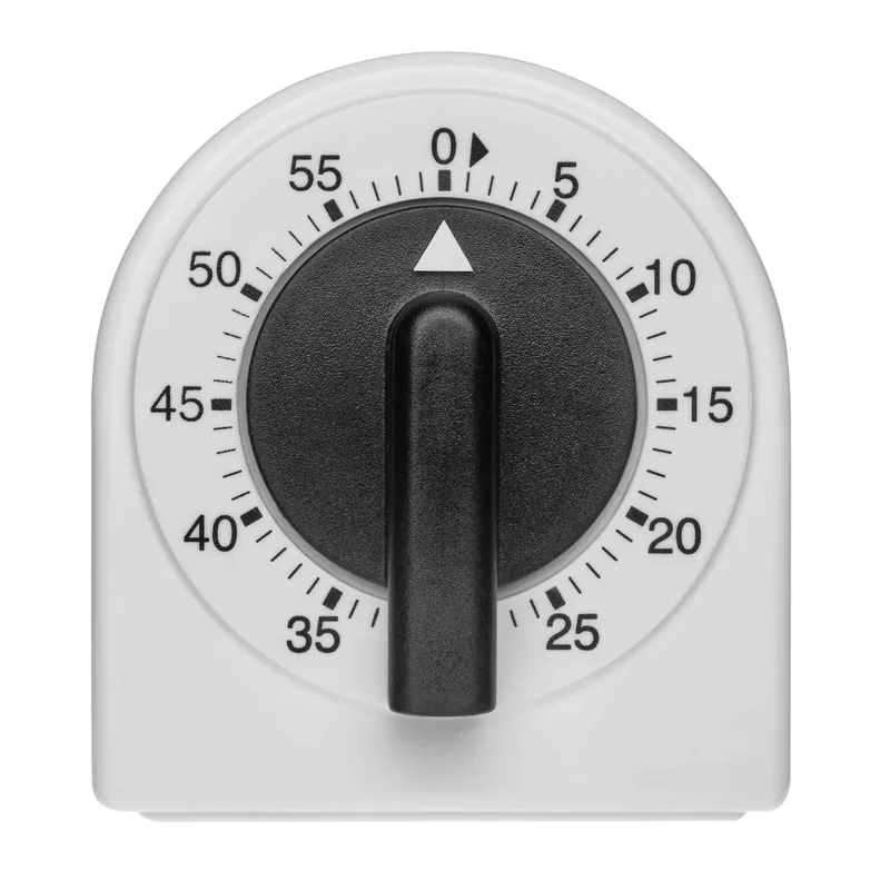 TFA Analogue Kitchen Timer Black/White - 1603612
